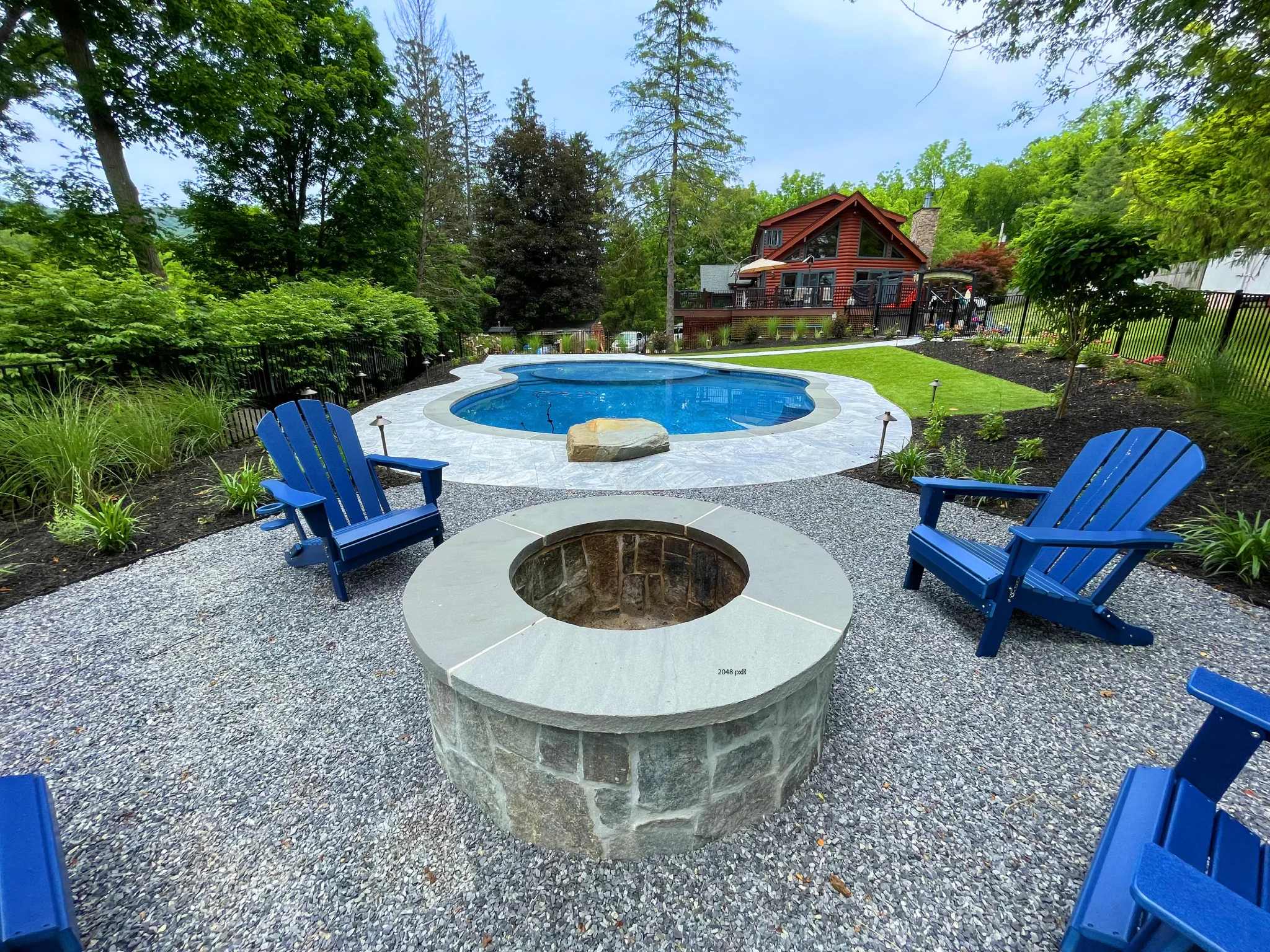 Custom Pool Landscaping